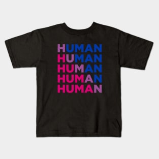 Bisexual Human Kids T-Shirt